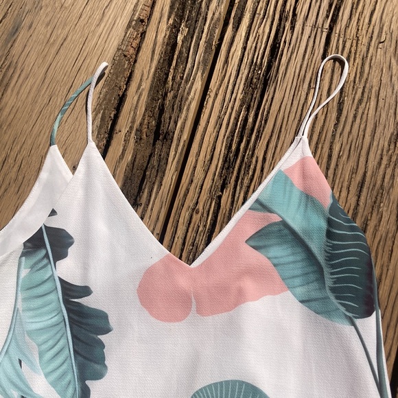 Floral, Beachy Slip Dress - Picture 2 of 3